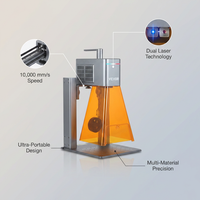 VEVOR Dual Laser Engraver 10000 Mm/S Portable 20W Blue 2W IR Laser Engraving — Lifestyle