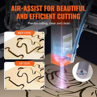 10-Watt Engraving Machine 15.7 In. X 15.7 In. Working Area 10000 Mm/Min with Eye Protection Cutter Wood Metal Acrylic