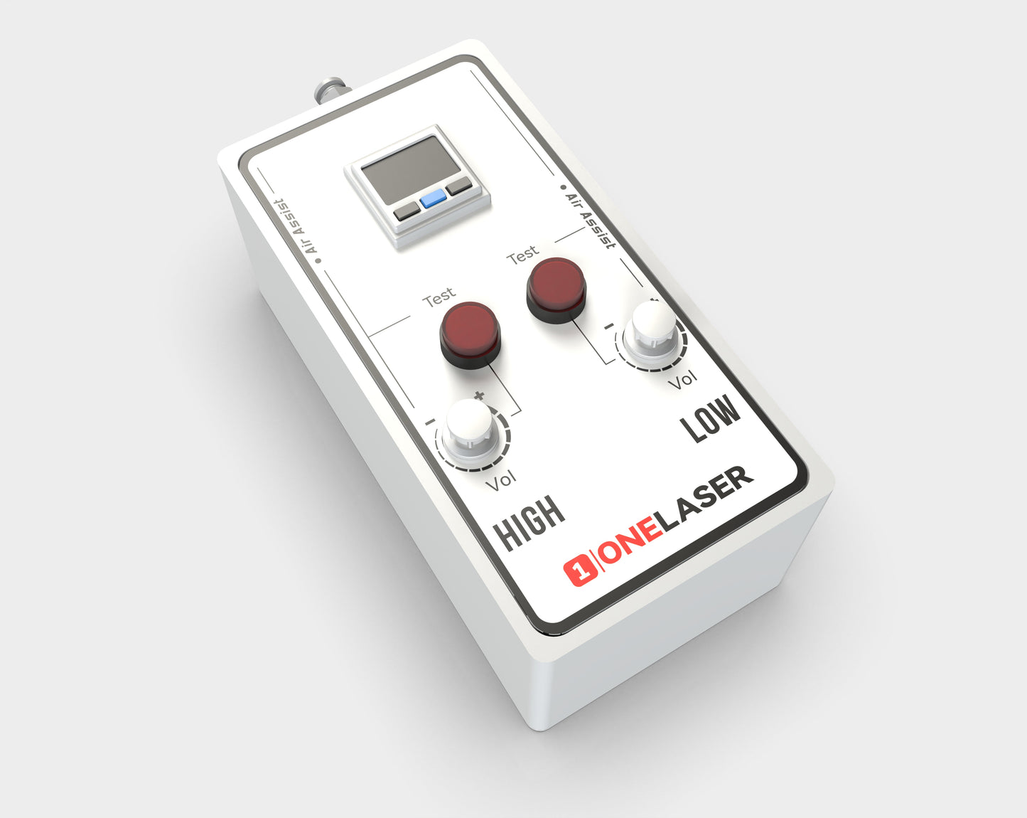 OneLaser Air Assist Control, Automated Dual-Mode Airflow with Real-Time Pressure Monitoring