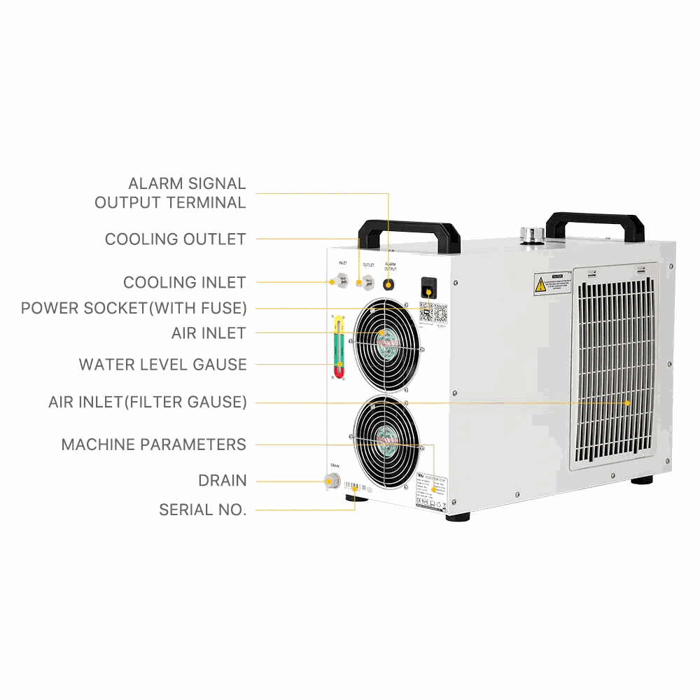 OneLaser Chiller For Hydra & Cobra Glass Tube Laser System