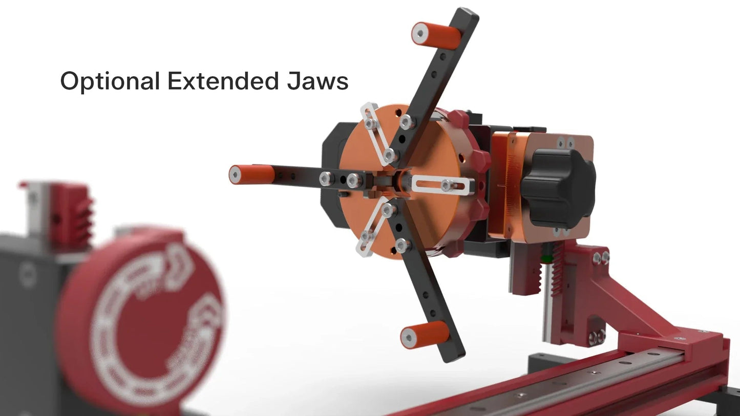 PiBurn Grip 2 – World’s Best Chuck Laser Rotary for your Laser Engraver