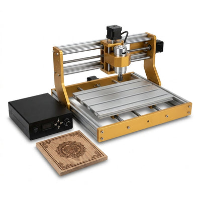 3018 Pro Ultra CNC Router 500W All-Metal Engraver Machine Limit Switch E-Stop with GRBL Offline for Metal,Wood, Acrylic, PCB MDF